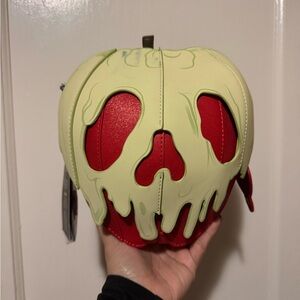 Disney stitch shoppe glow in the dark poison apple purse